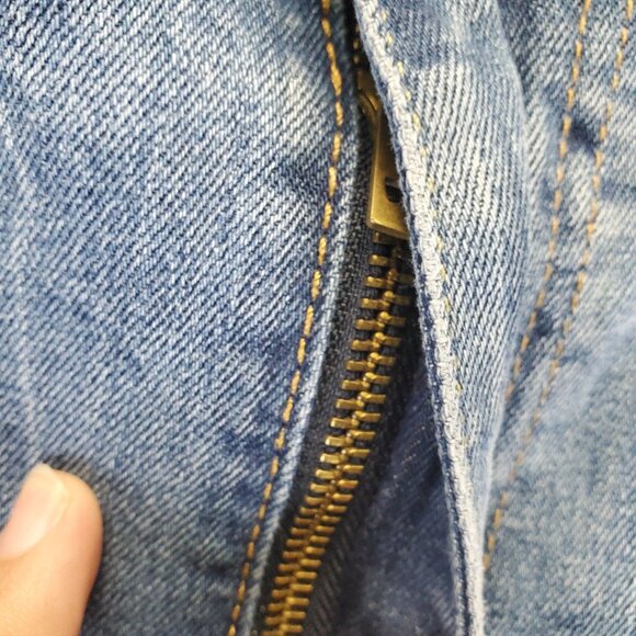 Levis Jeans Mens 40x30 Blue 569 Loose Straight Fit Cotton Denim *Read* - Picture 13 of 14